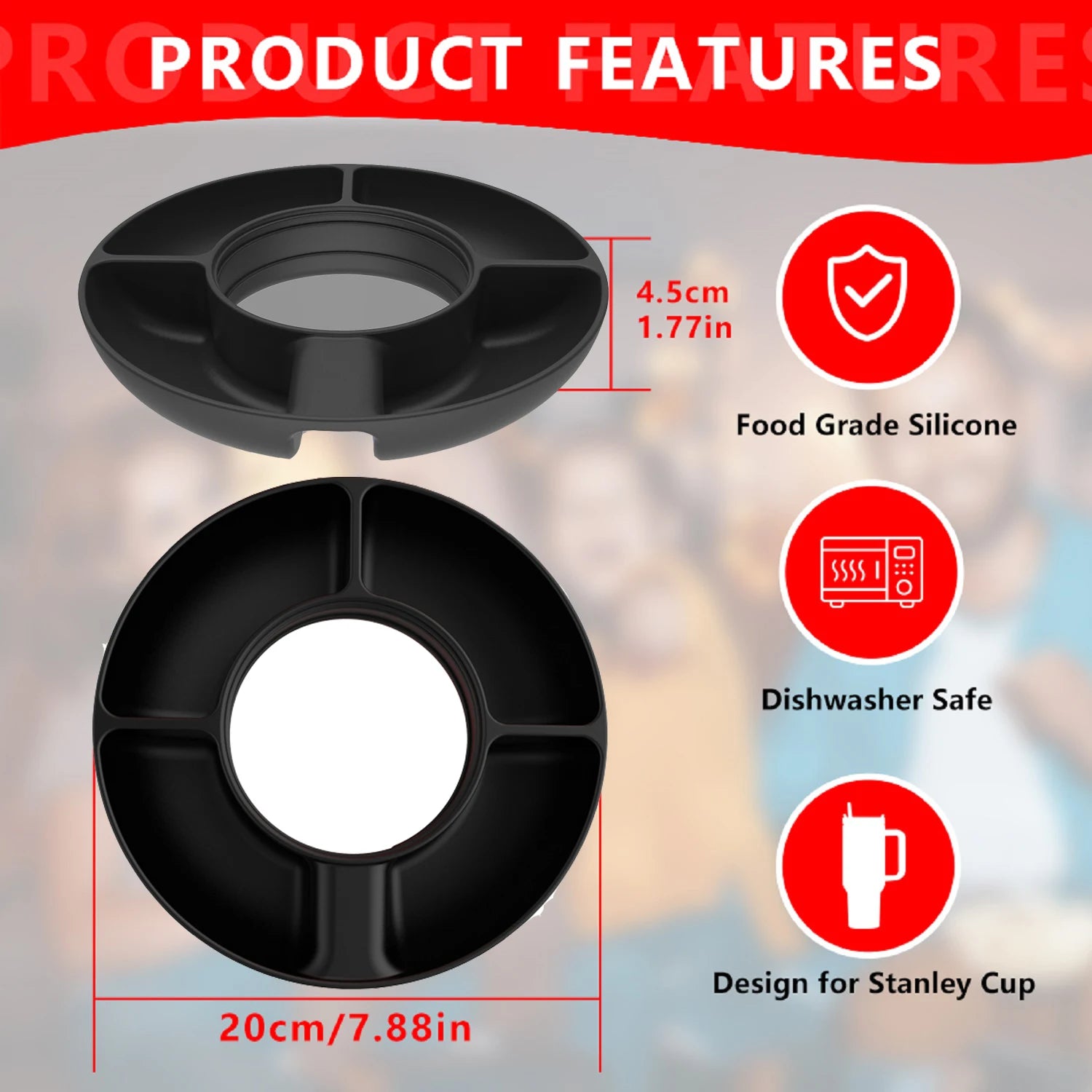 Silicone Snack Bowl For Stanley - Useful Items Depot